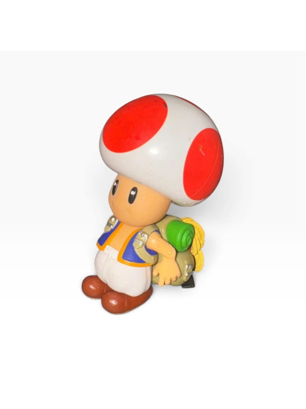 Nintendo Super Mario Bros Movie Camping Toad With Backpack Action Figure